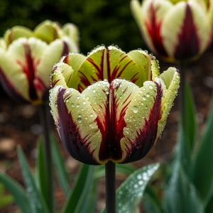 Тюльпан Литл Джем купить по цене от 590р. в интернет-магазине «Посадика» с доставкой почтой в в Курильске и по всей России – [изображение №1].