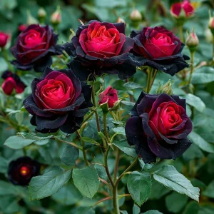 Роза Тень Феникса купить по цене от 402р. в интернет-магазине «Посадика» с доставкой почтой в в Курильске и по всей России – [изображение №1].